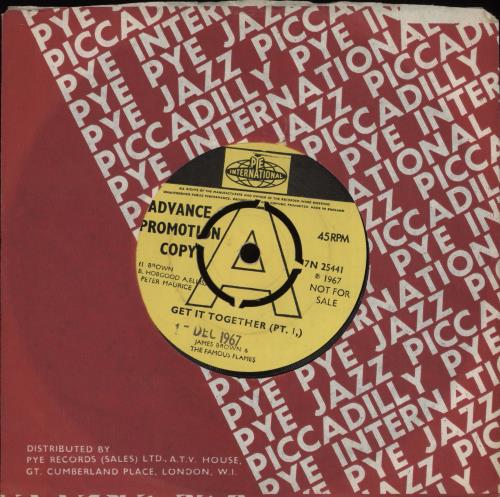 James Brown Get It Together - Demo 7" vinyl single (7 inch record / 45) UK JMB07GE708532