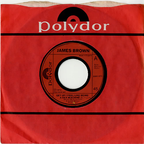 James Brown Get Up I Feel Like Being A Sex Machine - Jukebox 7" vinyl single (7 inch record / 45) UK JMB07GE610003