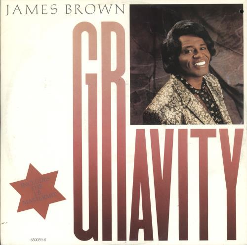 James Brown Gravity 12" vinyl single (12 inch record / Maxi-single) UK JMB12GR695118