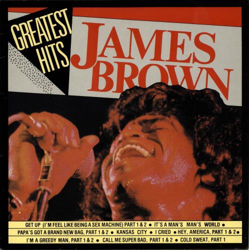 James Brown Greatest Hits vinyl LP album (LP record) Italian JMBLPGR695093