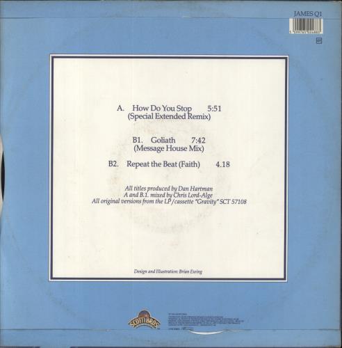 James Brown How Do You Stop 12" vinyl single (12 inch record / Maxi-single) UK JMB12HO143072