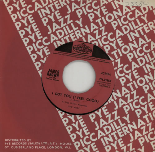 James Brown I Got You (I Feel Good) 7" vinyl single (7 inch record / 45) UK JMB07IG605540