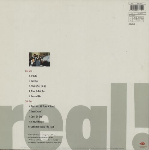 James Brown I'm Real vinyl LP album (LP record) Dutch JMBLPIM245180