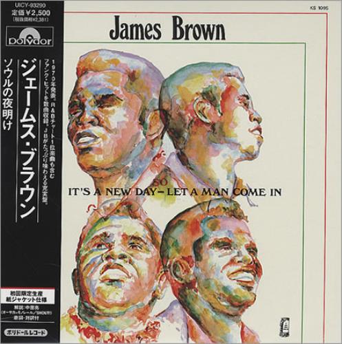 James Brown It's A New Day - Let A Man Come In CD album (CDLP) Japanese JMBCDIT404417