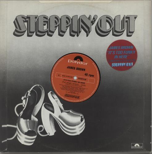 James Brown It's Too Funky In Here 12" vinyl single (12 inch record / Maxi-single) UK JMB12IT663002
