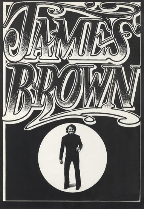 James Brown James Brown tour programme UK JMBTRJA345682