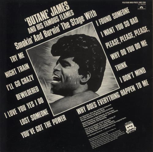 James Brown Live And Lowdown At The Apollo Vol. 1 vinyl LP album (LP record) UK JMBLPLI523690