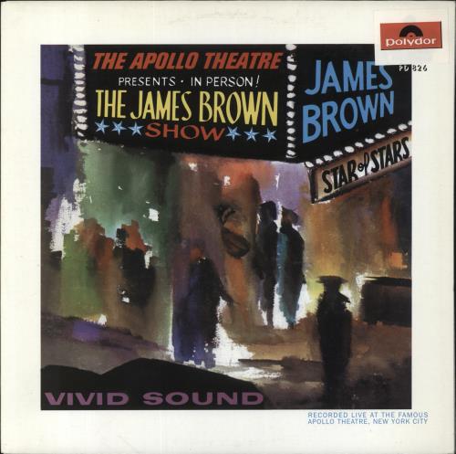 James Brown Live At The Apollo vinyl LP album (LP record) US JMBLPLI803078