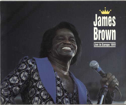 James Brown Live In Europe 1991 tour programme UK JMBTRLI692735