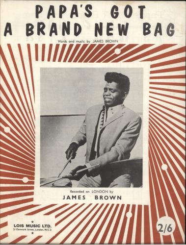 James Brown Papa's Got A Brand New Bag sheet music UK JMBSMPA739360