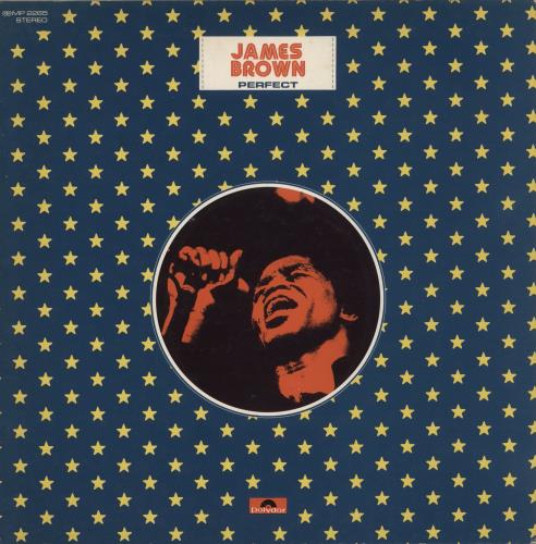 James Brown Perfect + Poster vinyl LP album (LP record) Japanese JMBLPPE868067