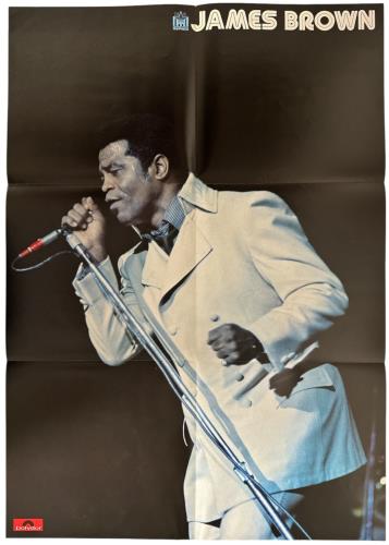 James Brown Perfect + Poster vinyl LP album (LP record) Japanese JMBLPPE868067