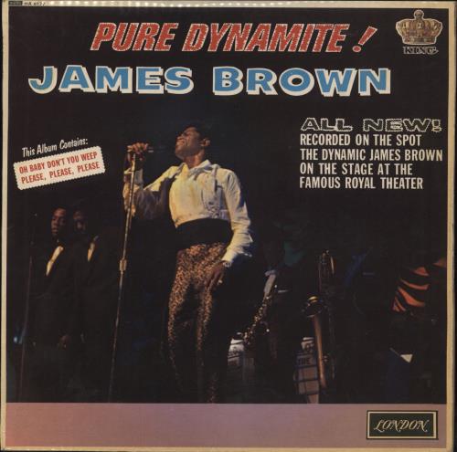 James Brown Pure Dynamite vinyl LP album (LP record) UK JMBLPPU783961