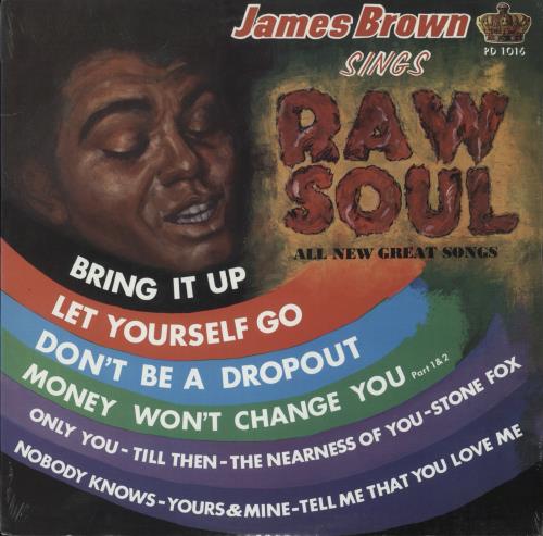 James Brown Raw Soul - Sealed vinyl LP album (LP record) US JMBLPRA866475
