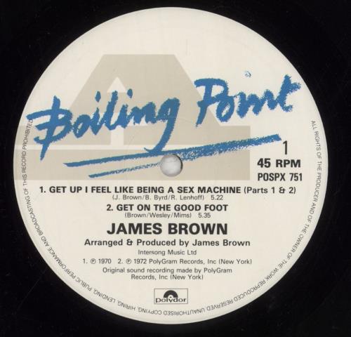 James Brown Sex Machine 12" vinyl single (12 inch record / Maxi-single) UK JMB12SE18653