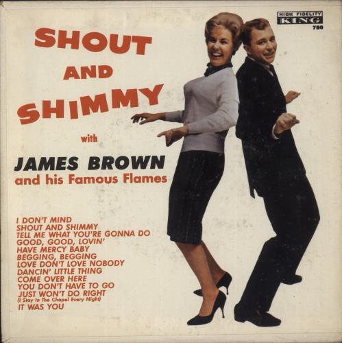 James Brown Shout And Shimmy 7" vinyl single (7 inch record / 45) US JMB07SH889816