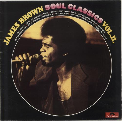 James Brown Soul Classics Vol. II vinyl LP album (LP record) UK JMBLPSO691157