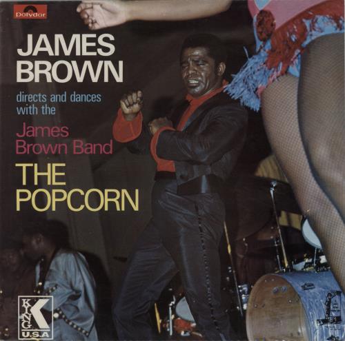 James Brown The Popcorn vinyl LP album (LP record) UK JMBLPTH893592