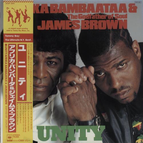 James Brown Unity 12" vinyl single (12 inch record / Maxi-single) Japanese JMB12UN684248