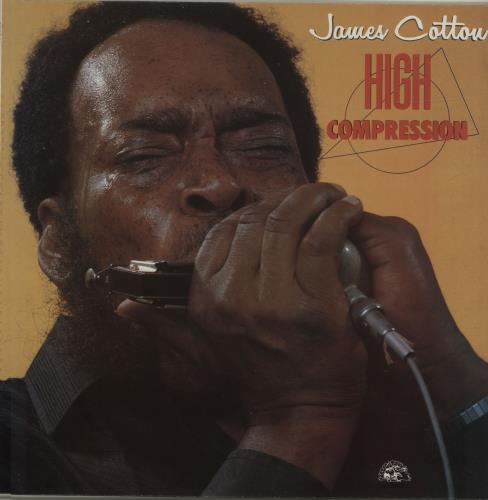 James Cotton High Compression vinyl LP album (LP record) UK J2XLPHI685332