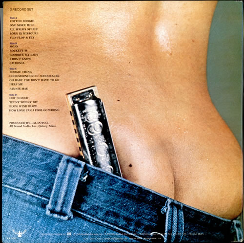 James Cotton Live And On The Move 2-LP vinyl record set (Double LP Album) Japanese J2X2LLI513929