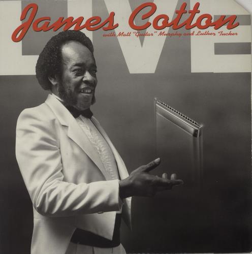James Cotton Recorded Live At Antone's Night Club vinyl LP album (LP record) US J2XLPRE668752