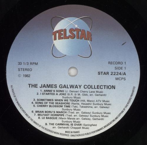 James Galway The James Galway Collection 2-LP vinyl record set (Double LP Album) UK 1JG2LTH477370