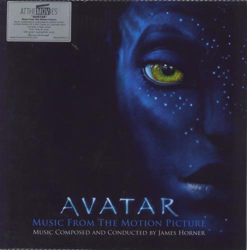 James Horner Avatar - 180gm Blue & Silver Marbled Vinyl 2-LP vinyl record set (Double LP Album) UK K632LAV674586