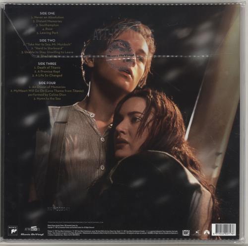 James Horner Titanic - 180gram Blue Vinyl + Numbered 2-LP vinyl record set (Double LP Album) UK K632LTI698802