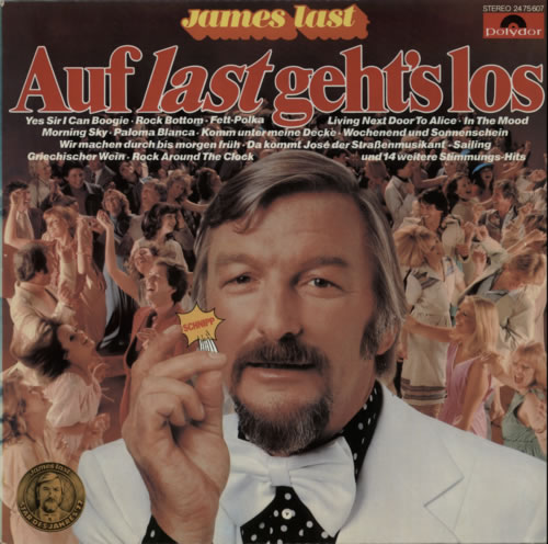 James Last Auf Last Geht's Los vinyl LP album (LP record) German JLSLPAU597590