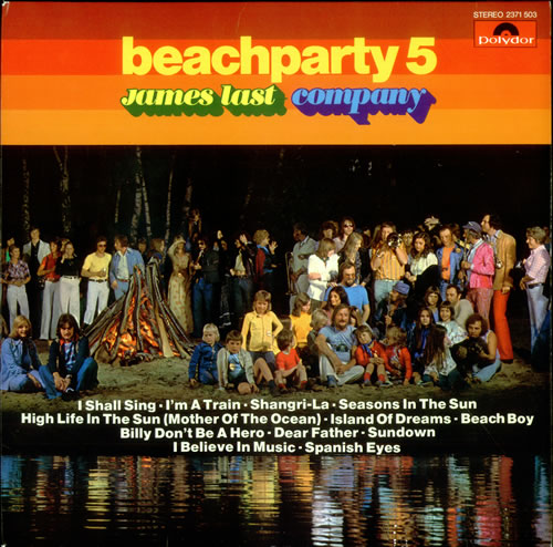 James Last Beachparty 5 vinyl LP album (LP record) German JLSLPBE528999