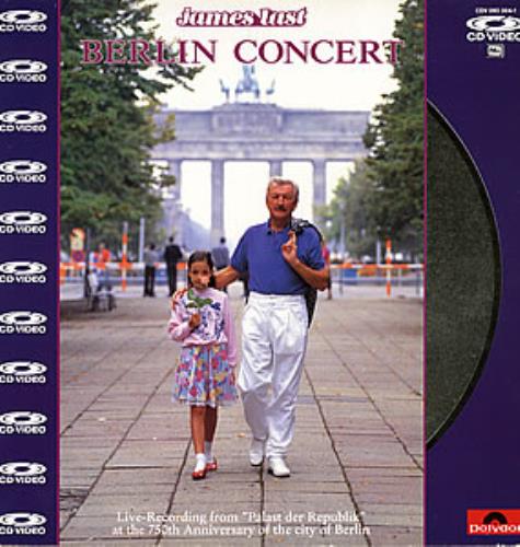 James Last Berlin Concert laserdisc / lazerdisc UK JLSLZBE352556