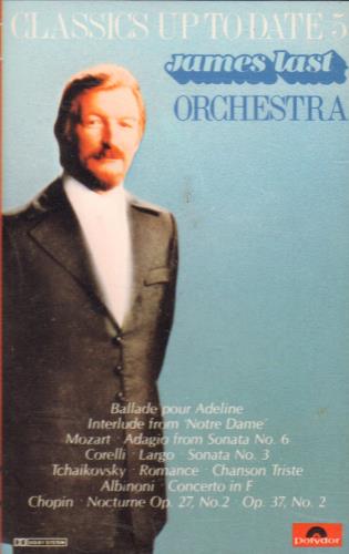 James Last Classics Up To Date 5 cassette album UK JLSCLCL643900