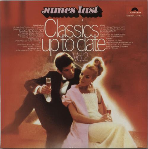 James Last Classics Up To Date Volume 2 vinyl LP album (LP record) Australian JLSLPCL658652