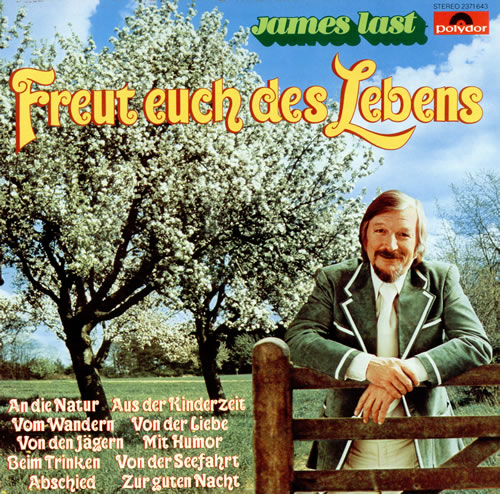 James Last Freut Euch Des Lebens vinyl LP album (LP record) German JLSLPFR478946