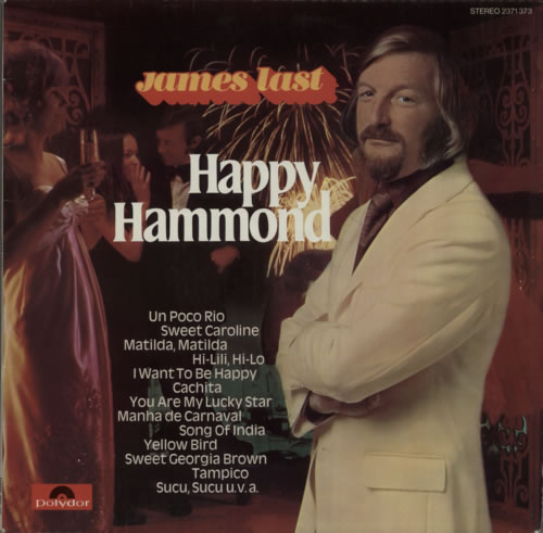 James Last Happy Hammond vinyl LP album (LP record) German JLSLPHA597504