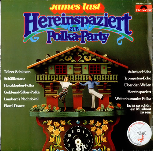 James Last Hereinspaziert zur Polka-Party vinyl LP album (LP record) German JLSLPHE528798