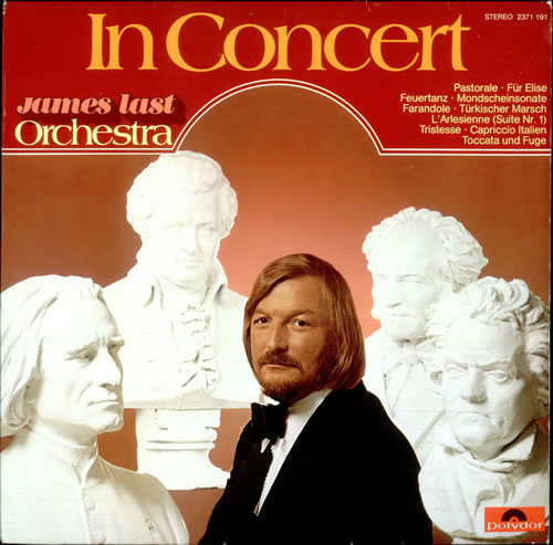 James Last In Concert vinyl LP album (LP record) German JLSLPIN528841