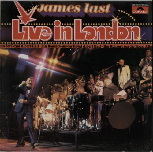 James Last Live In London vinyl LP album (LP record) German JLSLPLI601165