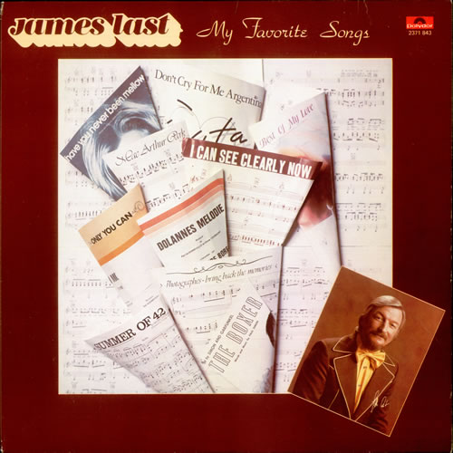 James Last My Favorite Songs vinyl LP album (LP record) Canadian JLSLPMY528646