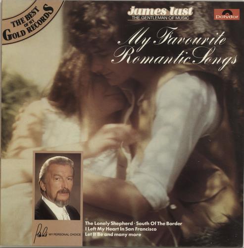 James Last My Favourite Romantic Songs vinyl LP album (LP record) UK JLSLPMY695472
