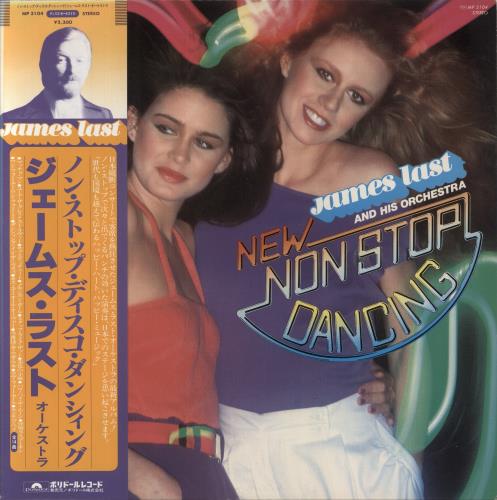 James Last New Non Stop Dancing vinyl LP album (LP record) Japanese JLSLPNE860479