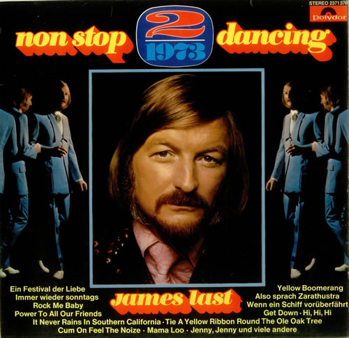 James Last Non Stop Dancing 2/1973 vinyl LP album (LP record) German JLSLPNO457582