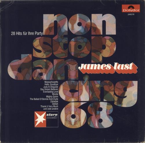 James Last Non Stop Dancing '68 vinyl LP album (LP record) German JLSLPNO694276