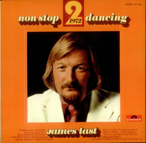 James Last Non Stop Dancing '72/2 vinyl LP album (LP record) German JLSLPNO549450
