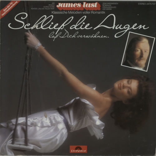 James Last Schlie� Die Augen La� Dich Verw�hnen vinyl LP album (LP record) German JLSLPSC600215