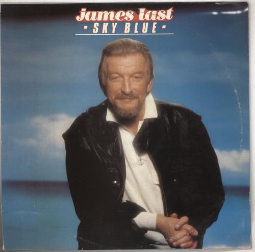 James Last Sky Blue vinyl LP album (LP record) UK JLSLPSK695587
