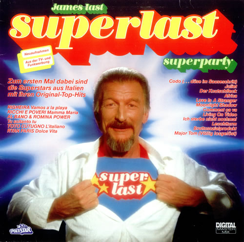 James Last Superlast vinyl LP album (LP record) German JLSLPSU528720