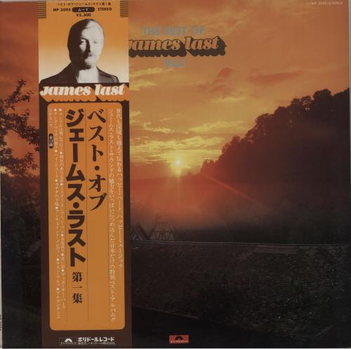 James Last The Best Of James Last Volume 1 + tour flyer vinyl LP album (LP record) Japanese JLSLPTH656511