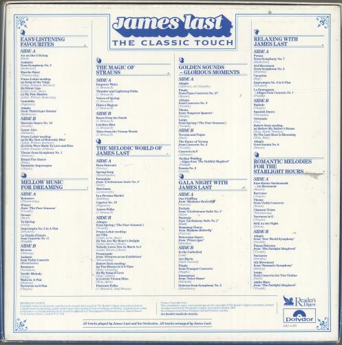 James Last The Classic Touch Vinyl Box Set UK JLSVXTH692330
